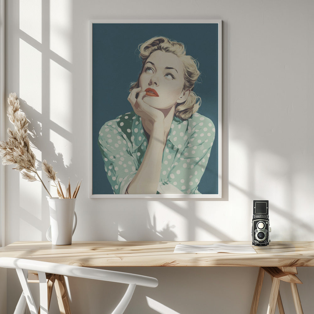 What a Day for a Daydream - Poster / Art Print - interiör