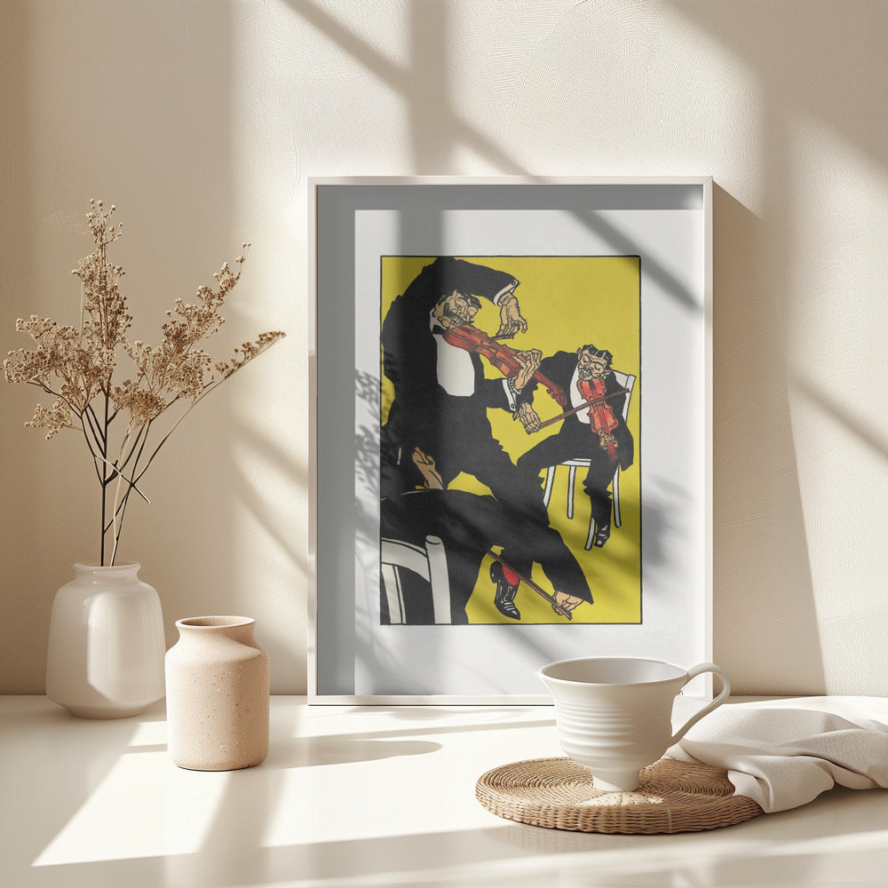 Between 3 and 4 In the Morning! - Poster / Art Print - interiör