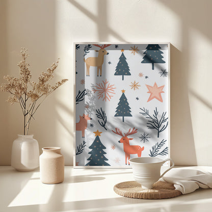 Christmas Theme 2 - Poster / Art Print - interiör