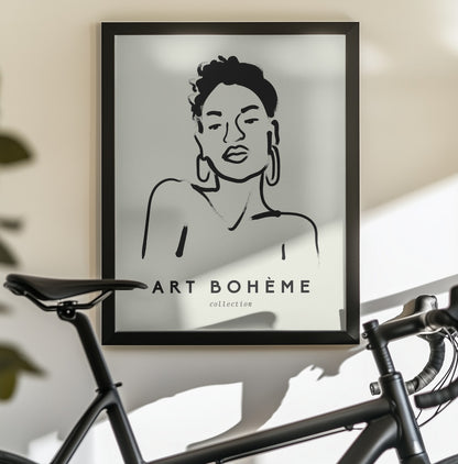 Bohème Essence - Poster / Art Print - interiör