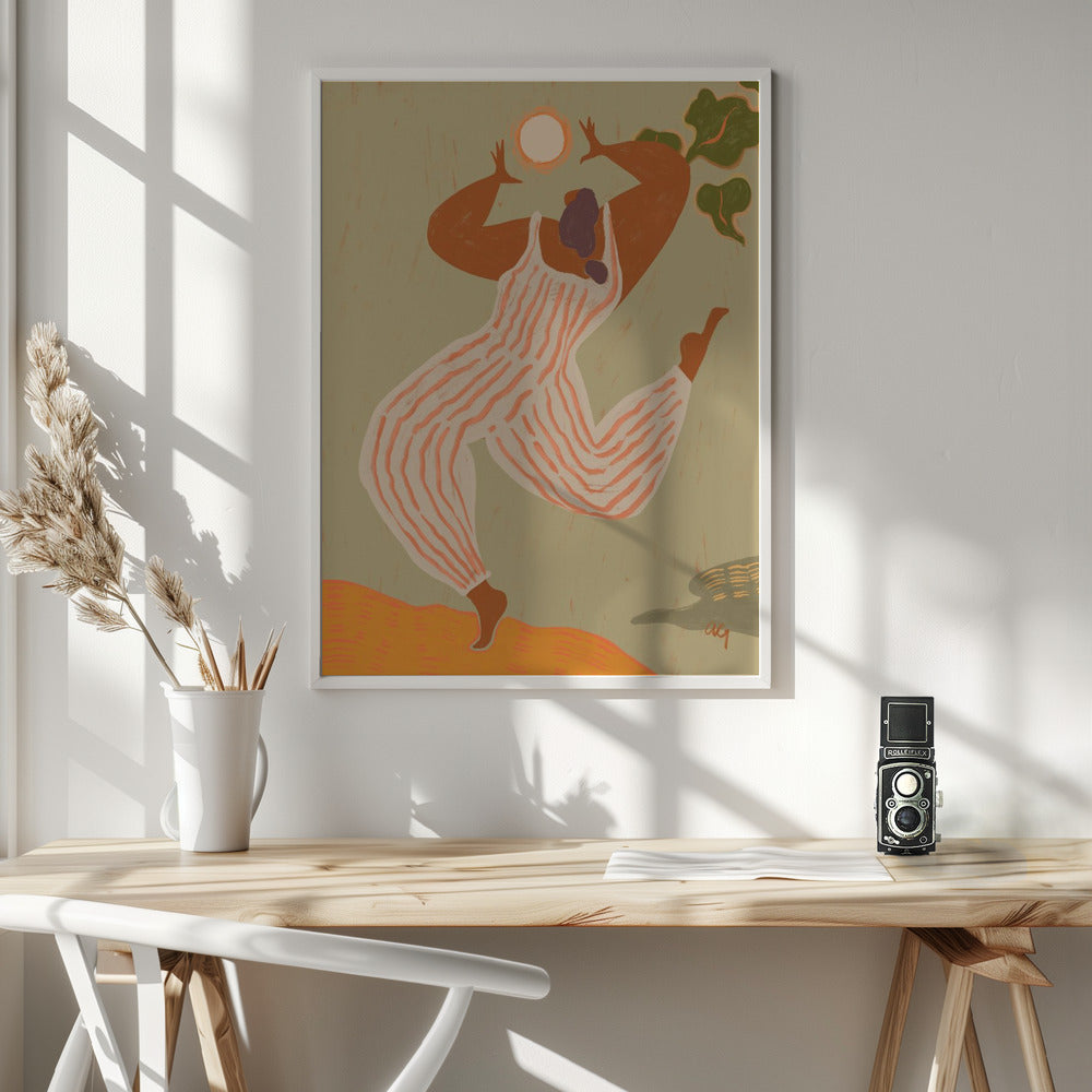 Reach For The Sun - Poster / Art Print - interiör