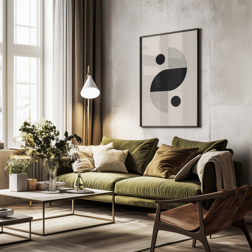 B&B No3. - Poster / Art Print - interiör