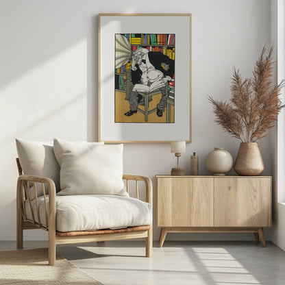 The Dialectician - Poster / Art Print - interiör