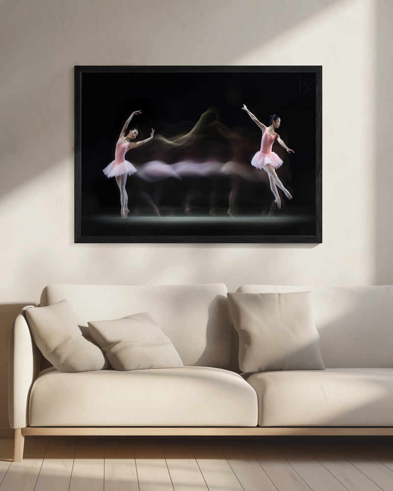 Graceful Balerina - Poster / Art Print - interiör