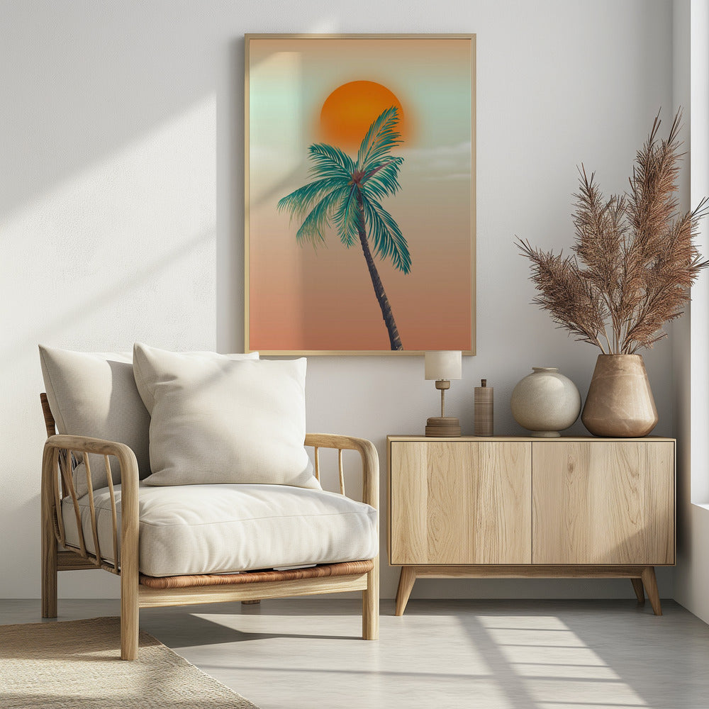 Tropical Vacation - Poster / Art Print - interiör