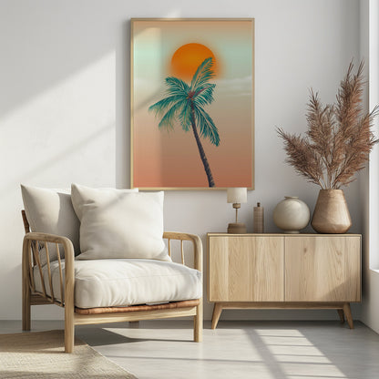 Tropical Vacation - Poster / Art Print - interiör