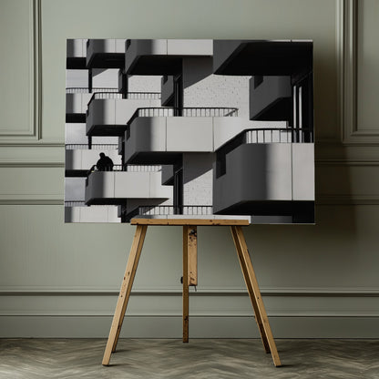 Alone - Poster / Art Print - interiör
