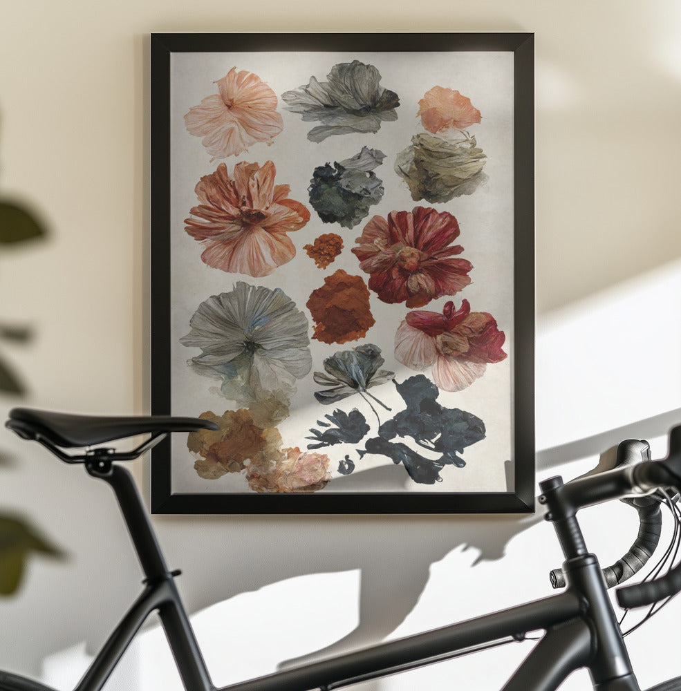 Dry Flower Collection - Poster / Art Print - interiör