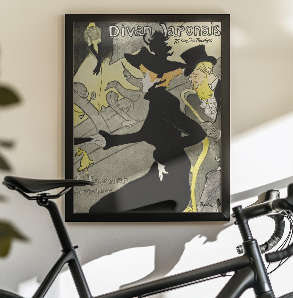 Divan Japonais (ca. 1892–1893) - Poster / Art Print - interiör