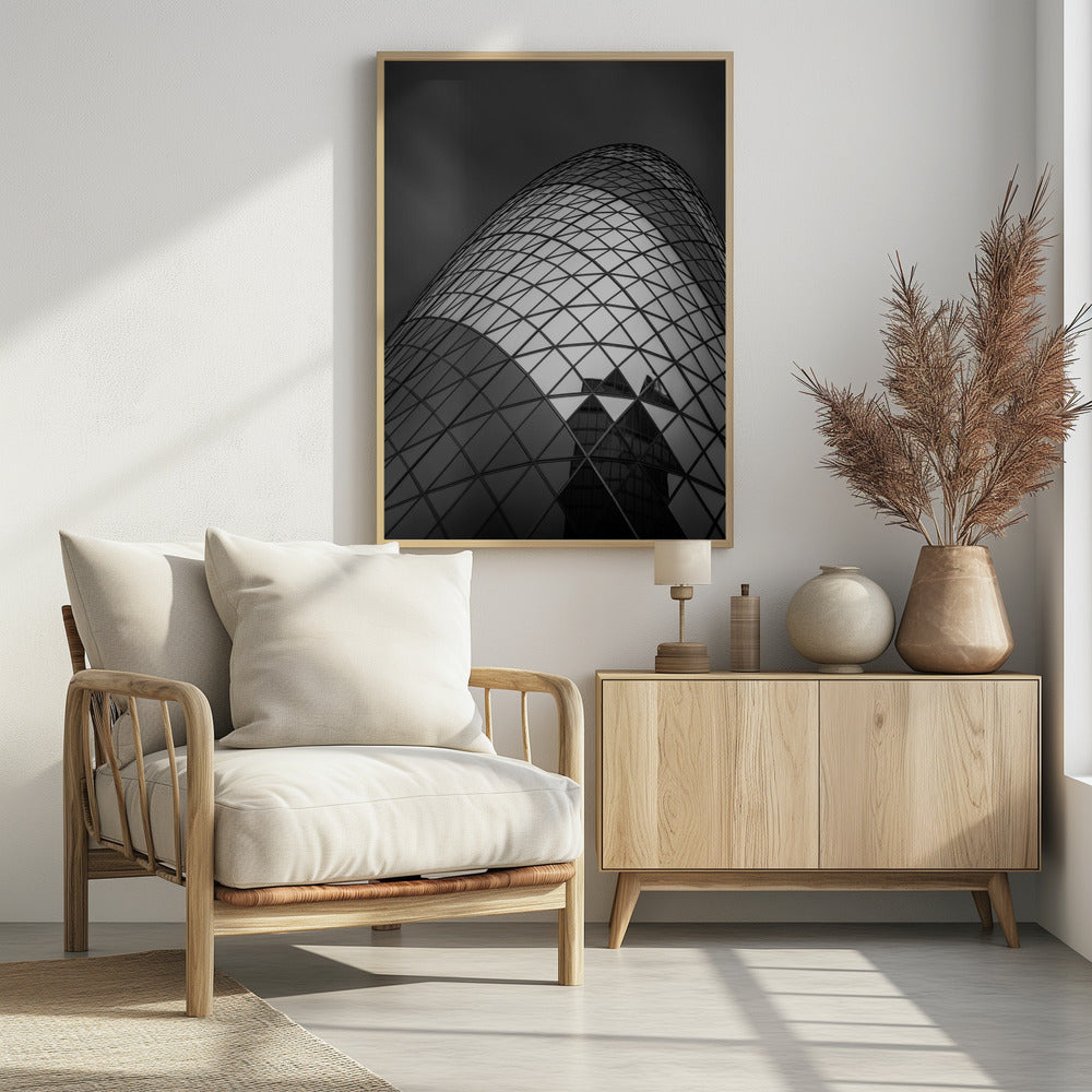 The  Gherkin - Poster / Art Print - interiör