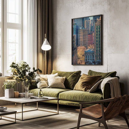 City Life - Poster / Art Print - interiör