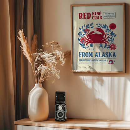 Crab kitchen print - Poster / Art Print - interiör