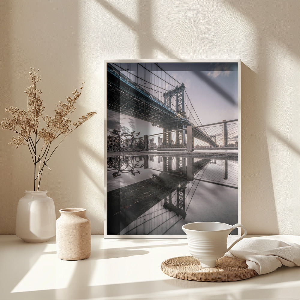 DUMBO Reflections - Poster / Art Print - interiör