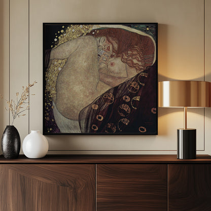 Danae (1907 1908) - Poster / Art Print - interiör