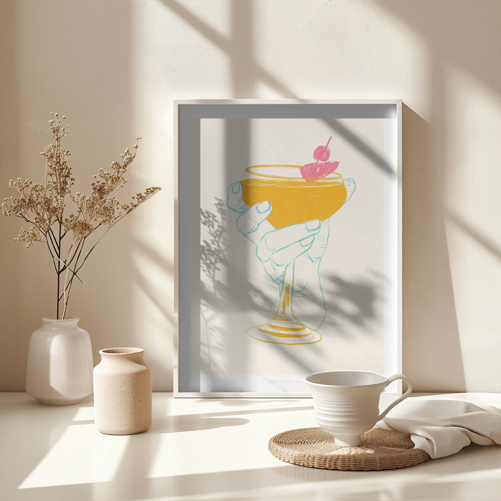 Jlr Cocktail1 - Poster / Art Print - interiör