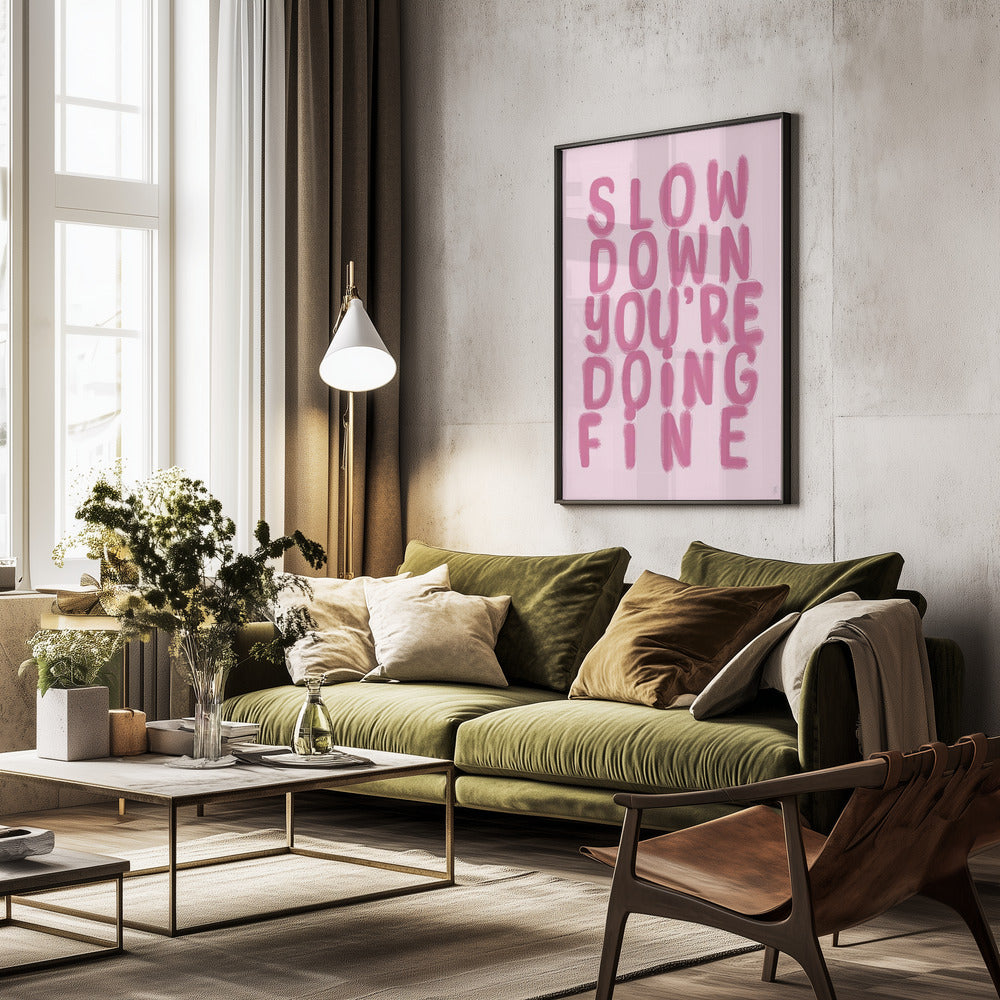 FINE - Poster / Art Print - interiör