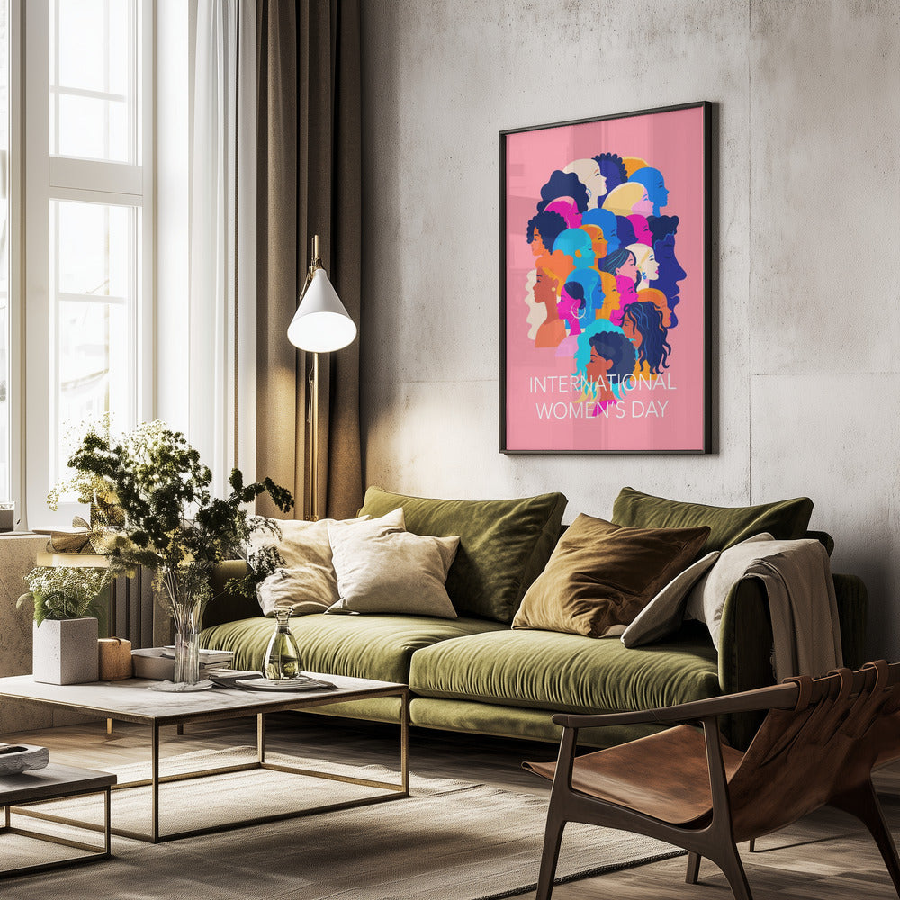 International Women's Day - Poster / Art Print - interiör