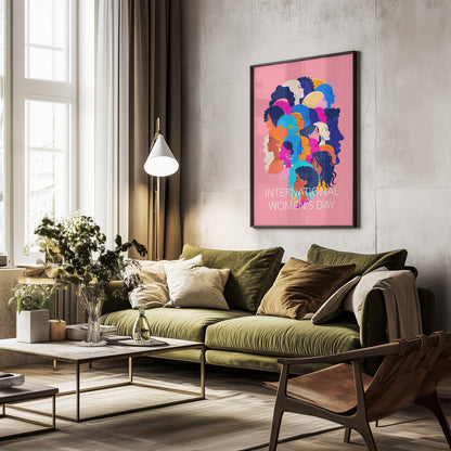 International Women's Day - Poster / Art Print - interiör