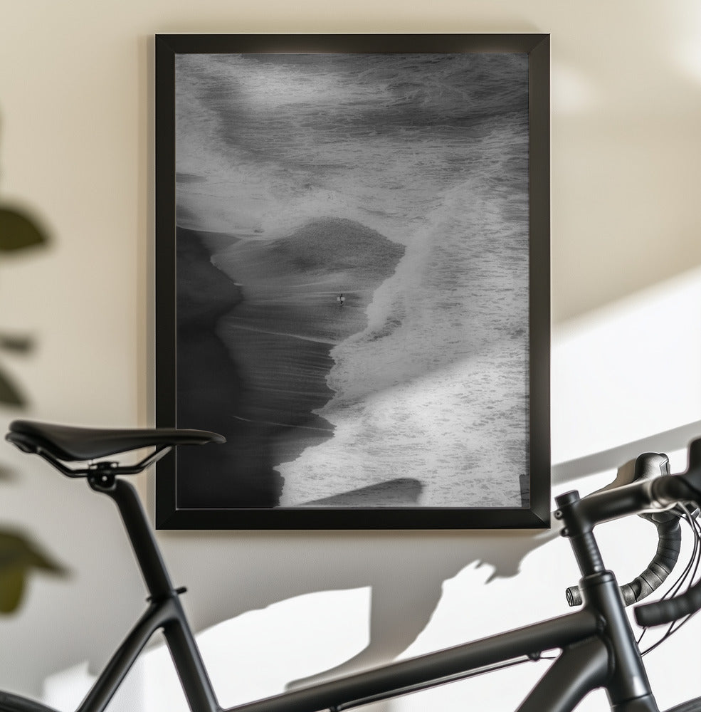 TRYING TO SURF - Poster / Art Print - interiör