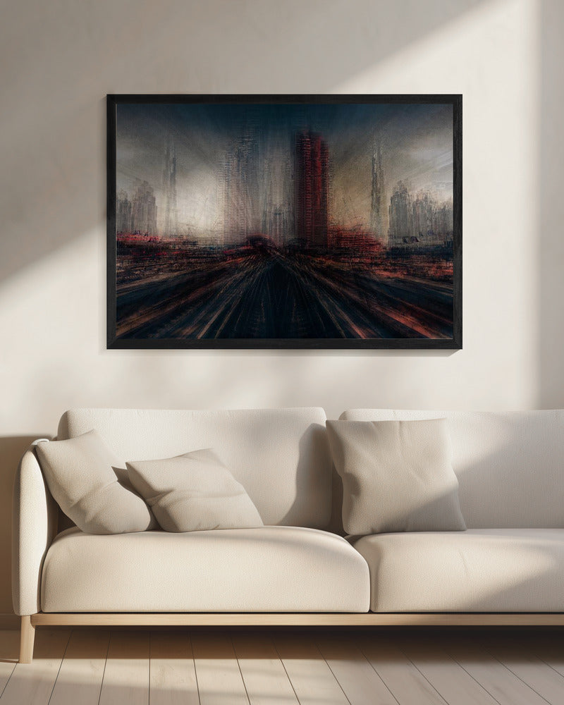 Dubai Station - Poster / Art Print - interiör