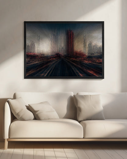 Dubai Station - Poster / Art Print - interiör