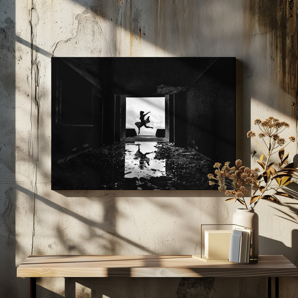 I believe I can fly - Poster / Art Print - interiör