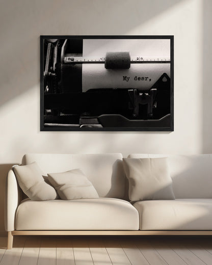 My Dear - Poster / Art Print - interiör