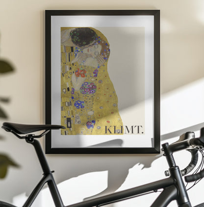 The Kiss (1907–1908) Special Poster Crop - Poster / Art Print - interiör