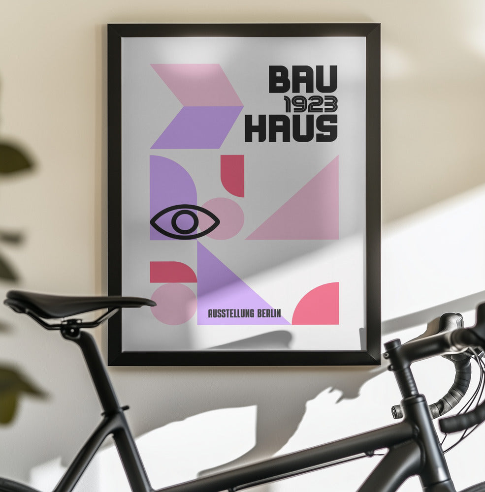 Bauhaus 1923 - Poster / Art Print - interiör