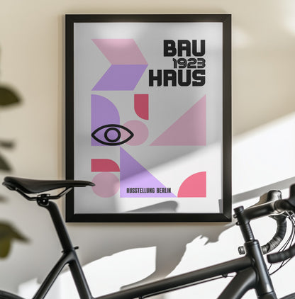 Bauhaus 1923 - Poster / Art Print - interiör