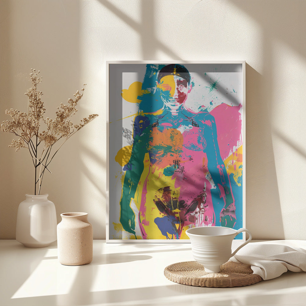 Body of a Woman - Poster / Art Print - interiör
