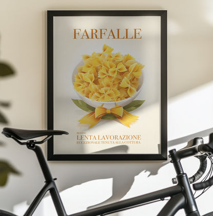 Pasta Farfalle - Poster / Art Print - interiör
