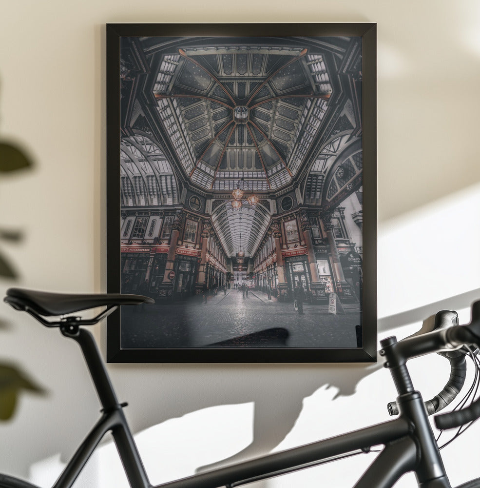 Leadenhall market - Poster / Art Print - interiör