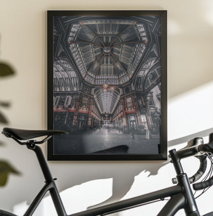 Leadenhall market - Poster / Art Print - interiör