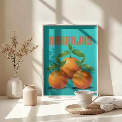 Naranjas - Poster / Art Print - interiör