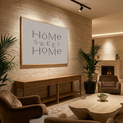 Home Sweet Home - Poster / Art Print - interiör