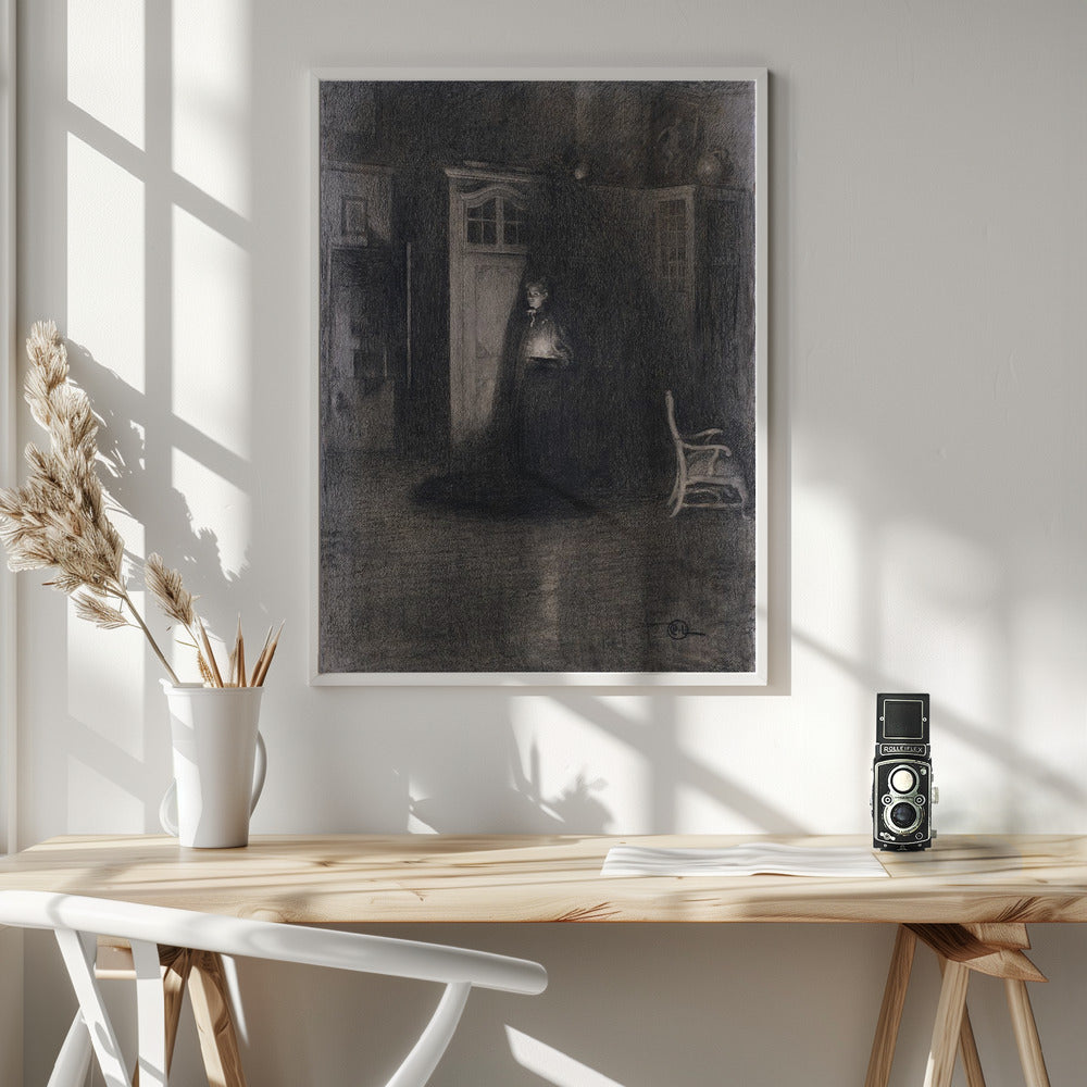 Good Night (1894) - Poster / Art Print - interiör