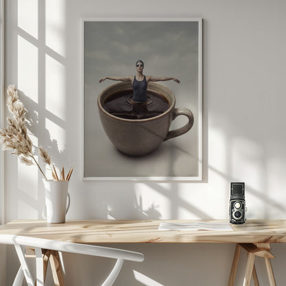 The Coffee Bath - Poster / Art Print - interiör