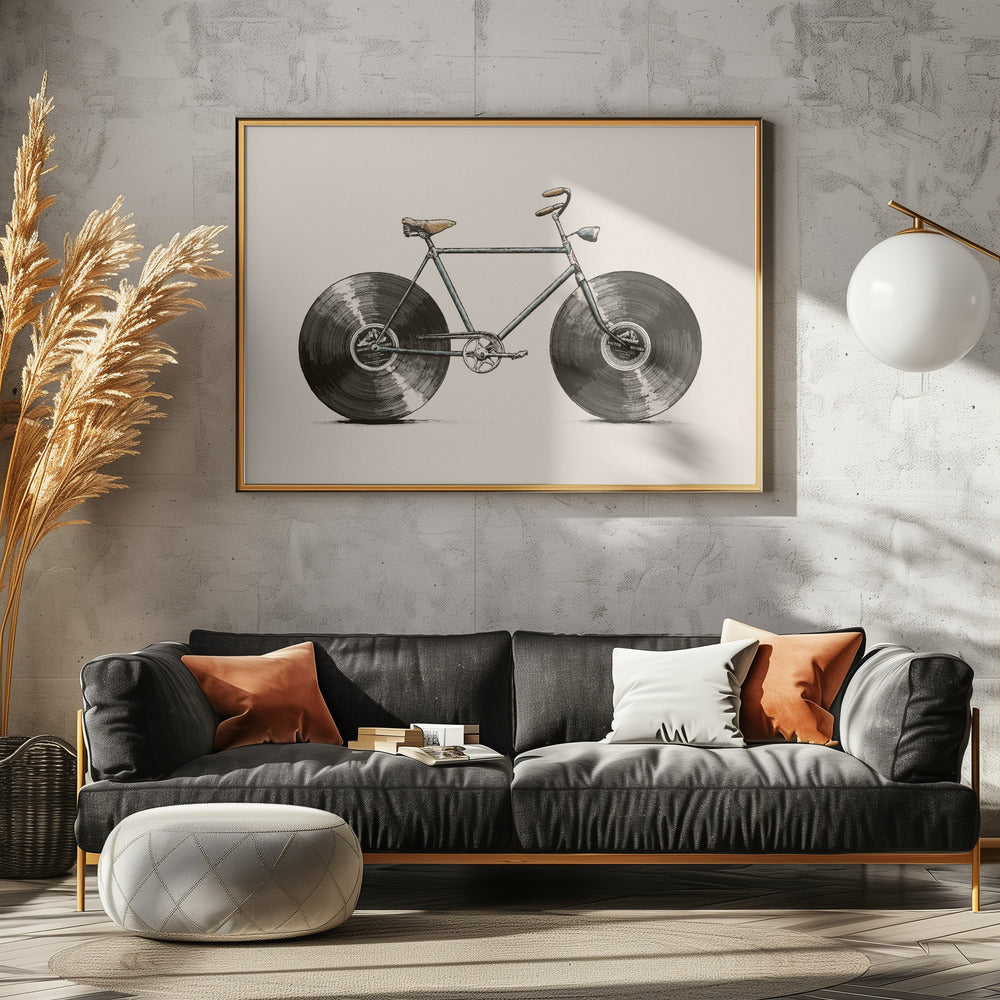 Velophone - Poster / Art Print - interiör