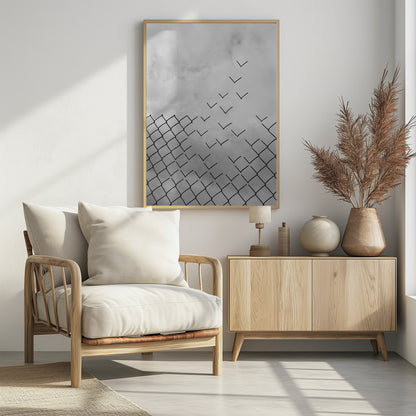 Freedom - Poster / Art Print - interiör