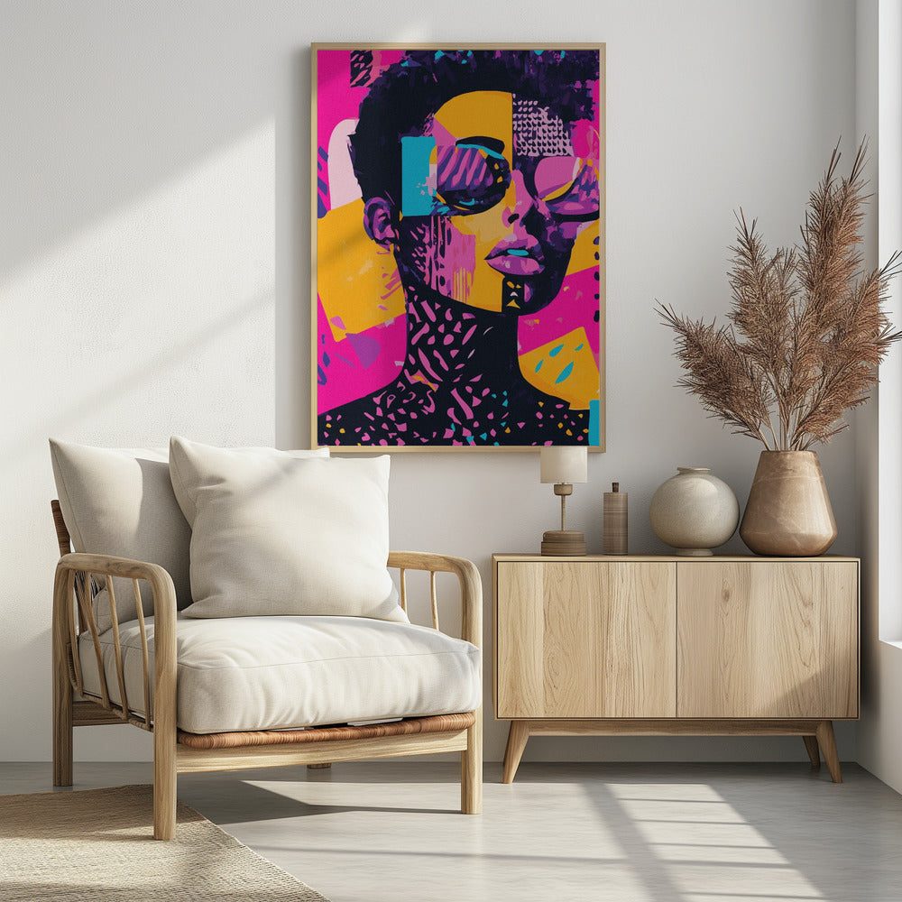 From the Eighties - Poster / Art Print - interiör