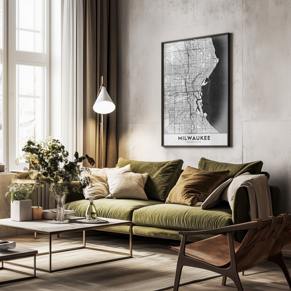 Milwaukee - Poster / Art Print - interiör