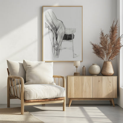 Inbetween poses - Poster / Art Print - interiör