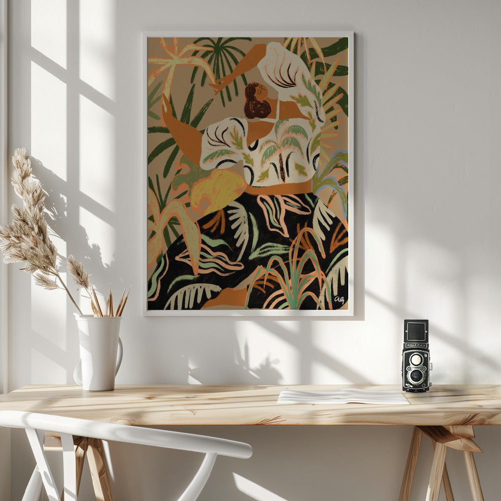 Nature Embrace - Poster / Art Print - interiör