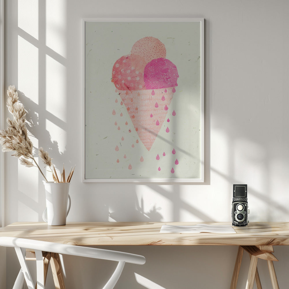 Yummy Ice - Poster / Art Print - interiör