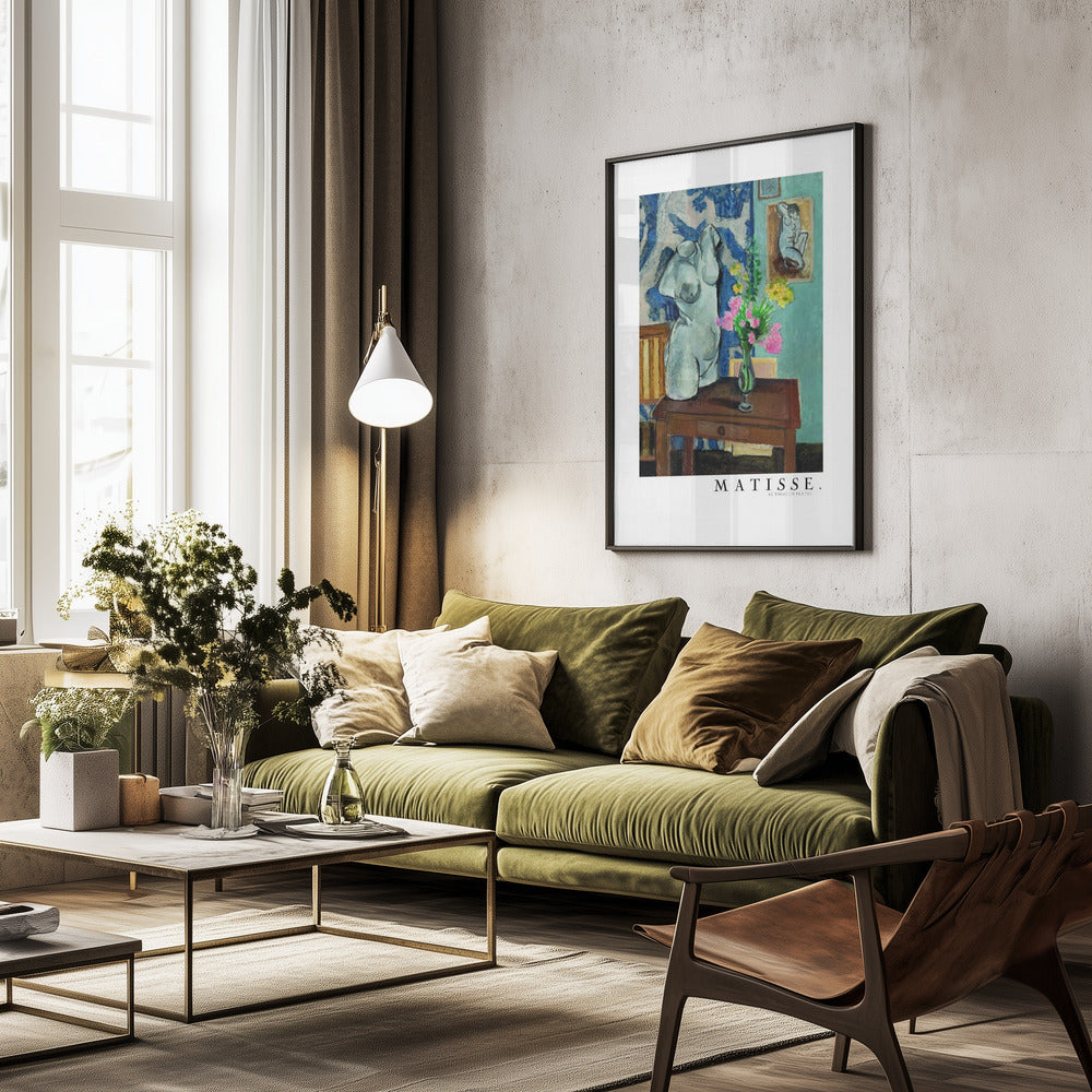 Le Torse En Platre - Poster / Art Print - interiör