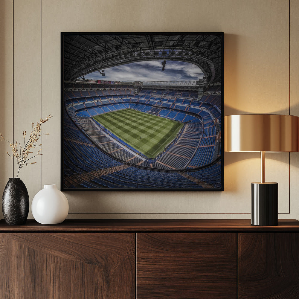 Santiago Bernabéu - Poster / Art Print - interiör