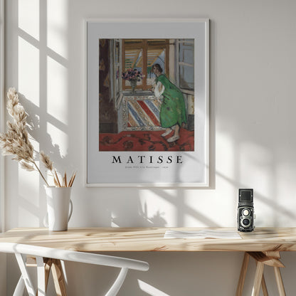 Jeune Fille a La Mauresque 1939 - Poster / Art Print - interiör