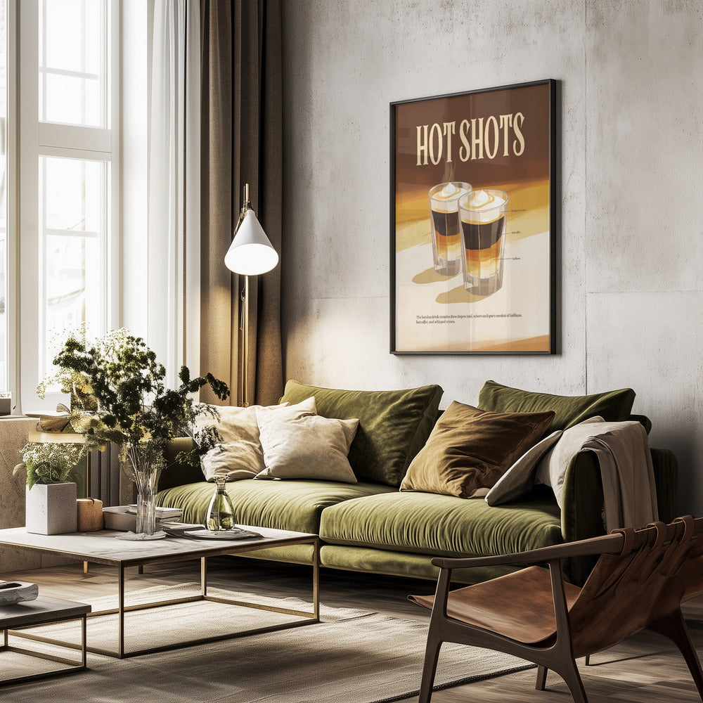 Galliano Hot Shot - Poster / Art Print - interiör