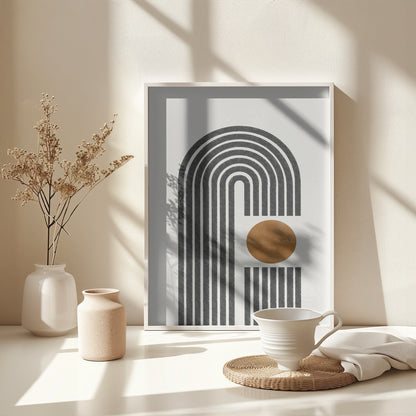 Arch No4. - Poster / Art Print - interiör